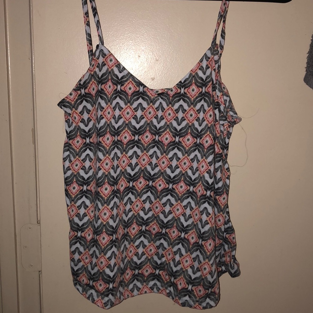 Pattern tank top